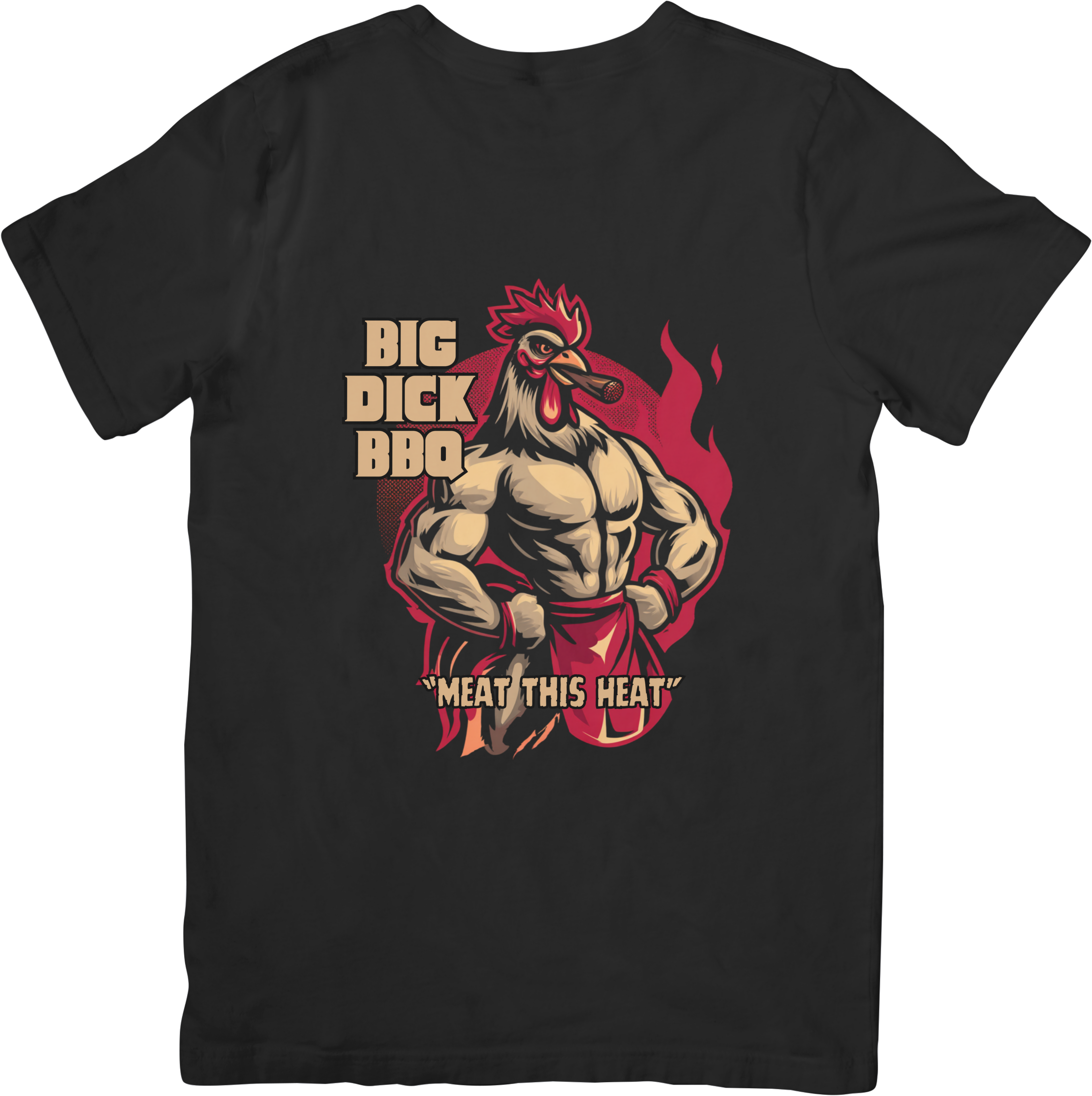 Big Dick BBQ Short Sleeve T-Shirt